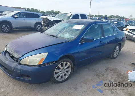 2006 Honda Accord Sdn Ex-L V6 from USA, damaged, VIN 1HGCM66536A044702